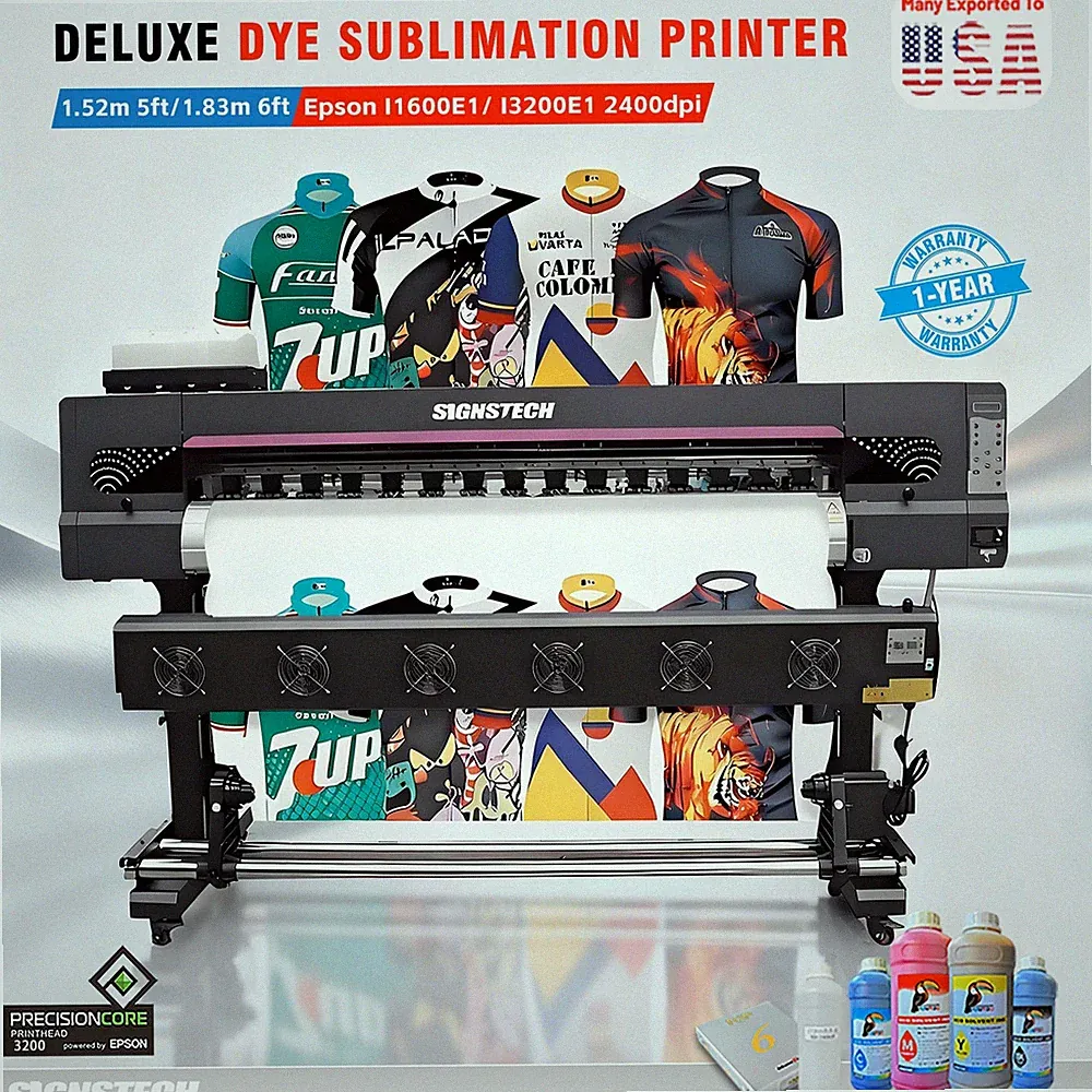 1520mm 60" Large Format Dye Sublimation Printer For Heat Transfer Paper I3200A1