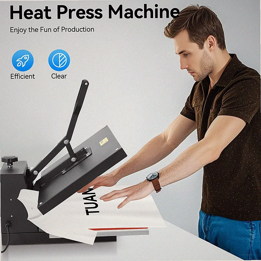 1800W Heat Press Machine 16x24 Inch Digital Industrial Sublimation Printer