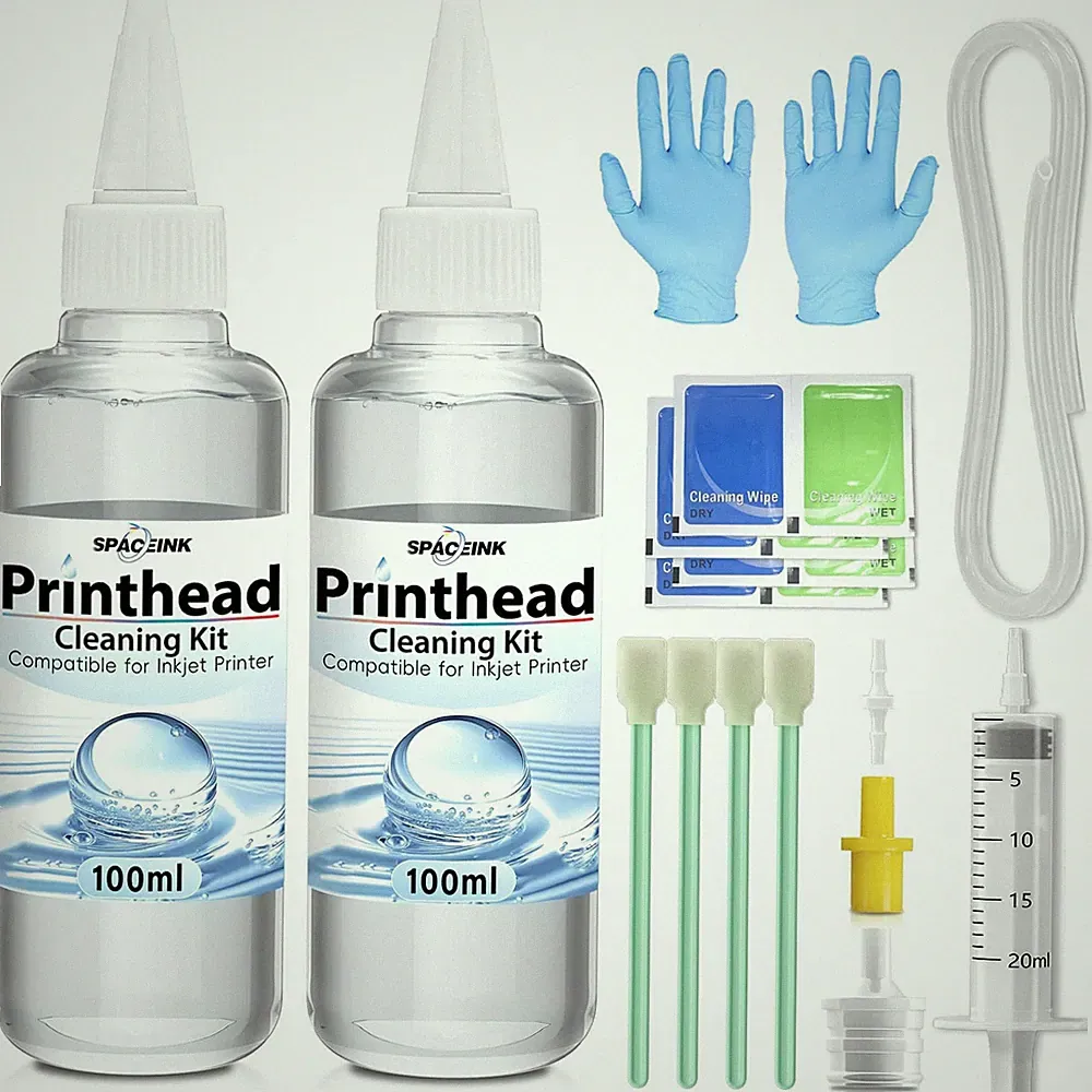 200mL Inkjet Printer Printhead Cleaning Kit Nozzle Cleaner for Ink Printers
