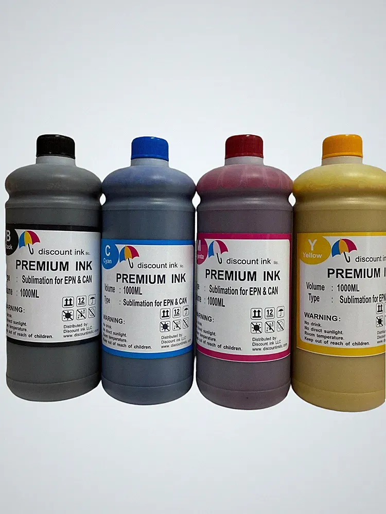 4x1 liter 4000ml Sublimation Ink for Epson DX4 DX5 DX6 head L210 ET-2550 Printer