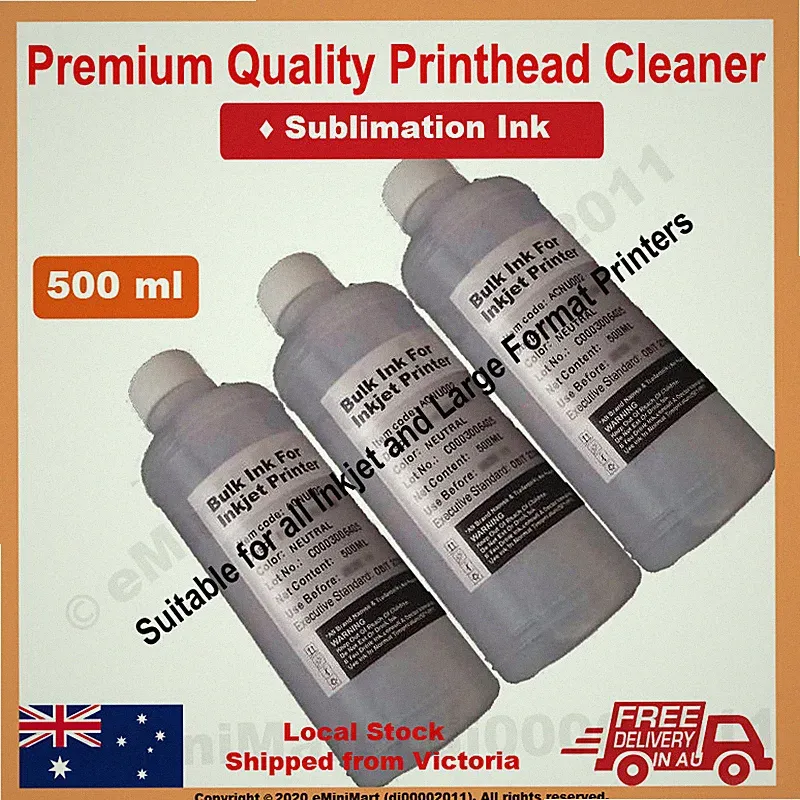 500ml Universal Printer Head Cleaning Solution Kit Sublimation Ink