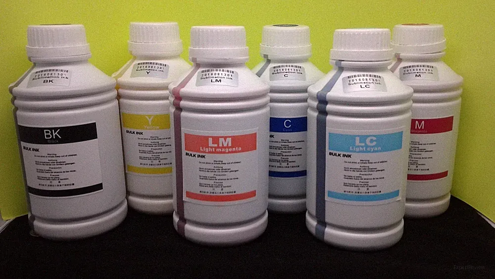 6 x 250ml pigment sublimation Bulk Refill Ink Compatible for Epson USA Quality