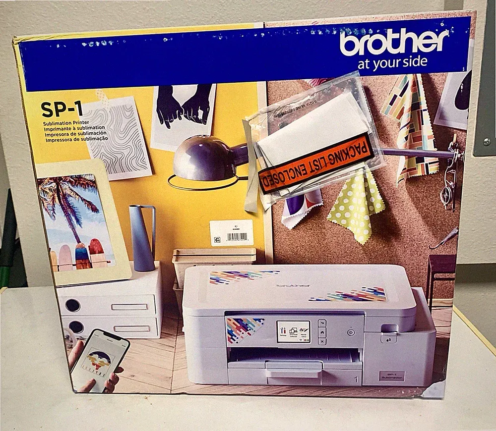 Brother SP-1 Sublimation Inkjet Printer Sealed Heat Transfer Tshirt Mug Craft