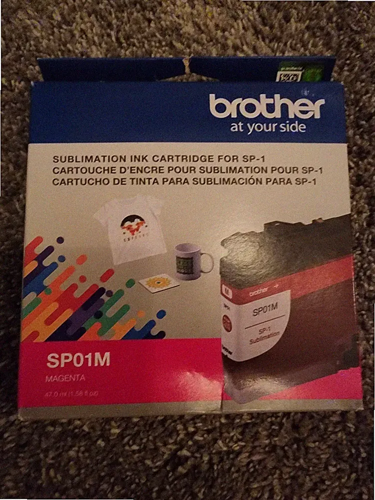 Brother Sublimation Ink Cartridge For SP-1, MULTILPLE COLORS