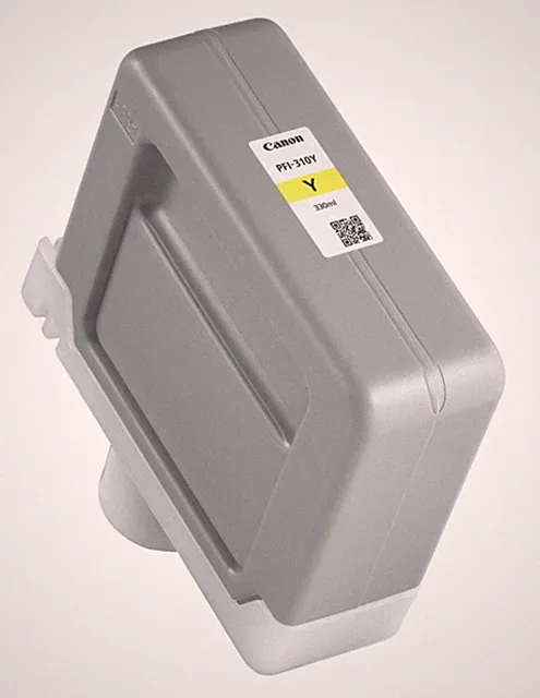 Canon PFI-310Y Pigment Yellow Ink Cartridge 330ml, Expired (L1)
