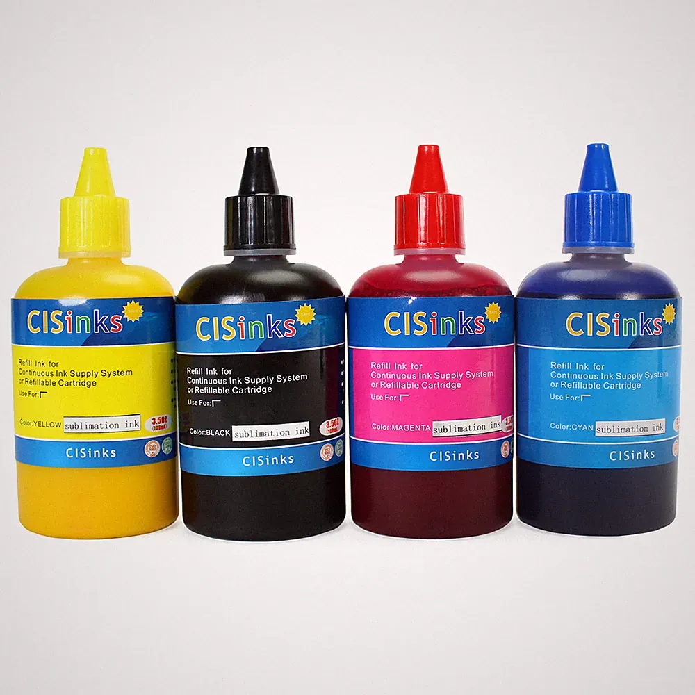 CISinks T252 Sublimation Refill Ink Bottles alternative for WF-3620 WF-3640 7110