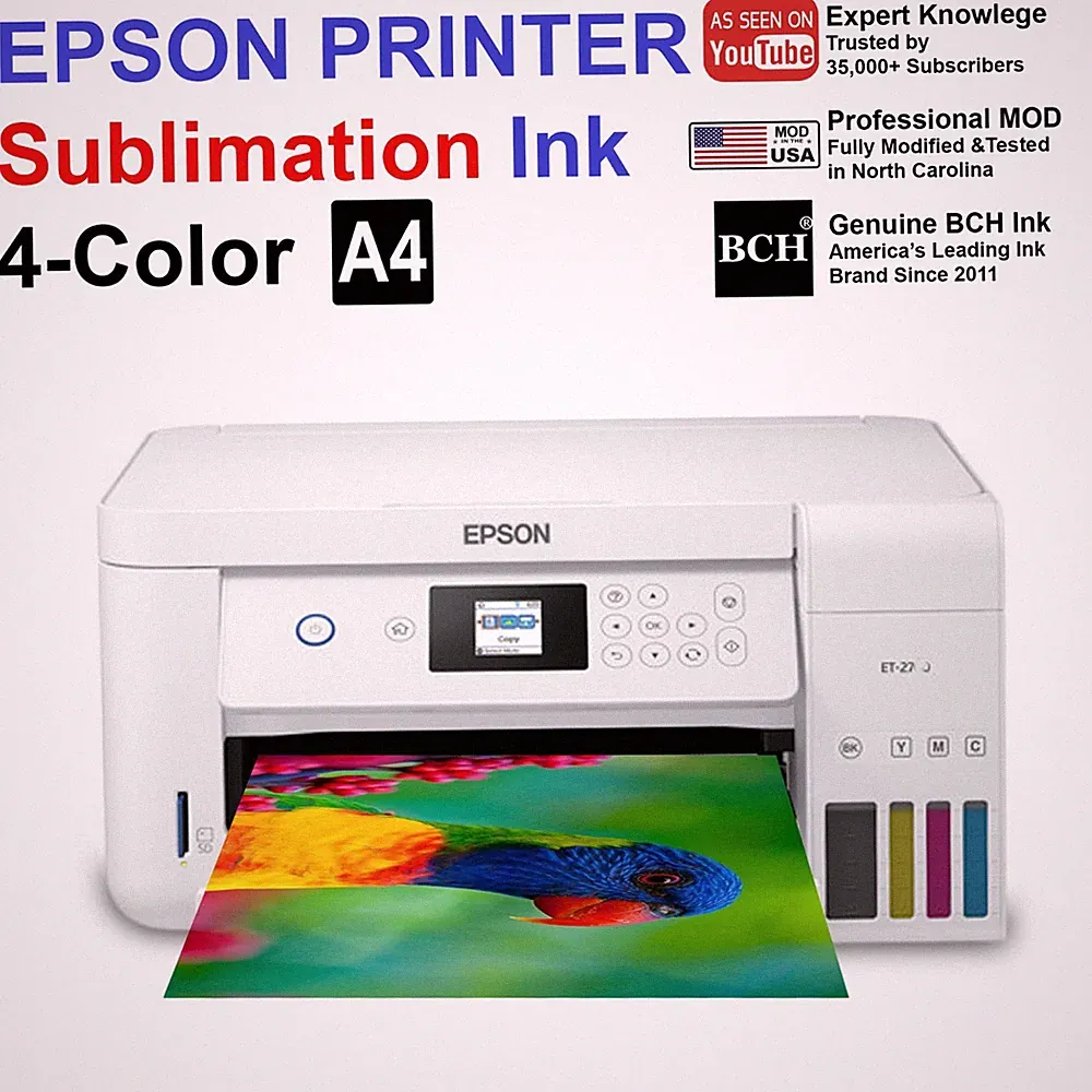 Epson EcoTank ST-C2100 Sublimation Printer – Converted & Tested