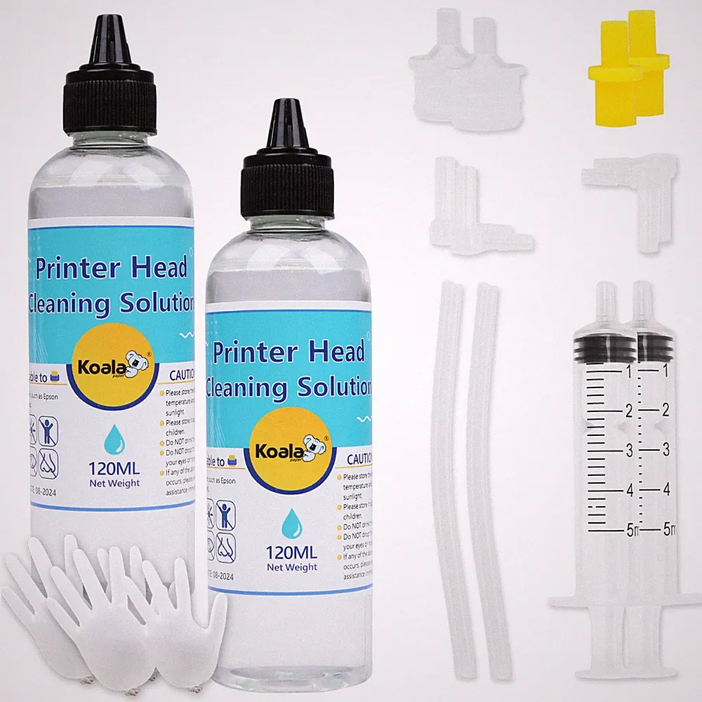 Epson Printer Cleaning Kit 240ML Unlock Print Head Nozzle Cleaner Solution Flush