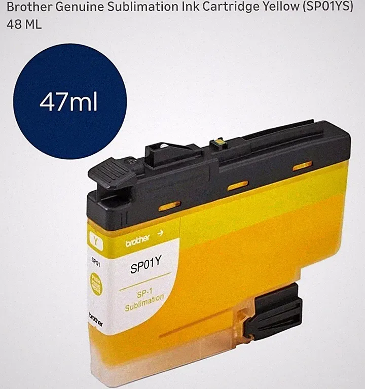 GENUINE Brother SP01Y Yellow Ink for SP-1 Sublimation Printer