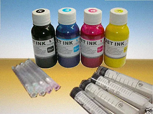 ND® Pigmented Sublimation ink for heat transfer Printer cartridges 4x4oz syringe
