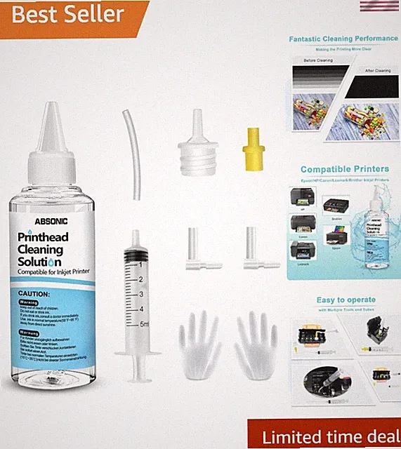 Powerful Printhead Cleaner Kit 100mL - Protect Your Inkjet Printer's Longevity