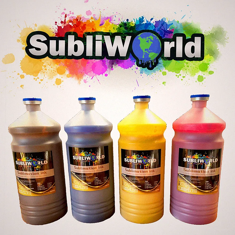SUBLIWORLD 4 Liter PIGMENT Sublimation Refill Ink Compatible for Epson