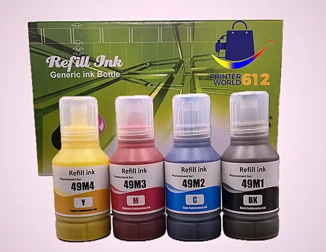 T49M Sublimation Refill ink for F170 F570 F530 F500 F550 Printer NEW SEALED